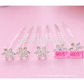 elegant ladies floral bride alloy fashion girl hair pin